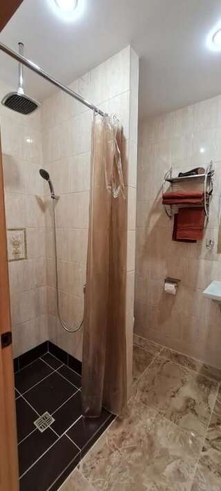 Гостиница Милена Пушкин Одноместный номер с собственной внешней ванной комнатой-5
